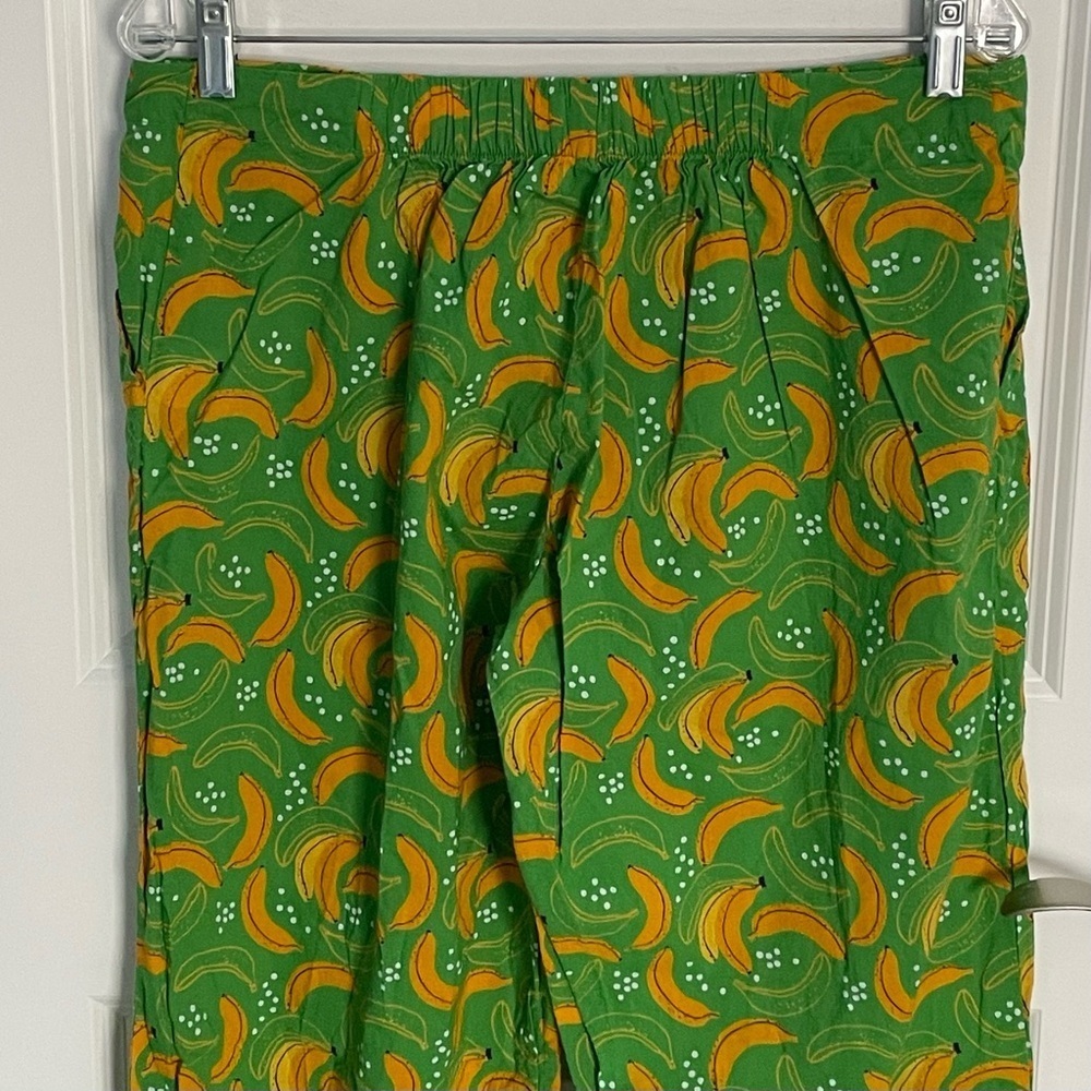 Mahogany Green Banana Pajama Pants Size Medium 47892 - Picture 7 of 12